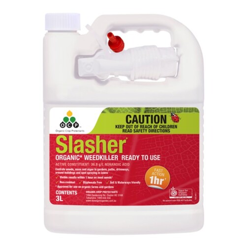 Eco-Organic Garden 3L Ready To Use Slasher Organic Weedkiller