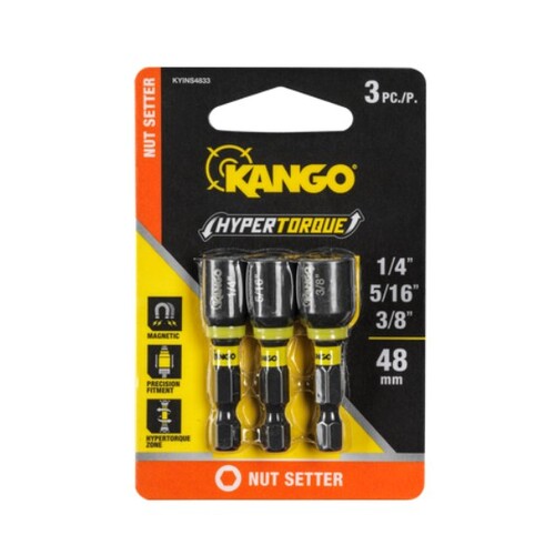 Kango 48mm Gen3 Hypertorque Nut Setter - 3 Pack Kyins4833