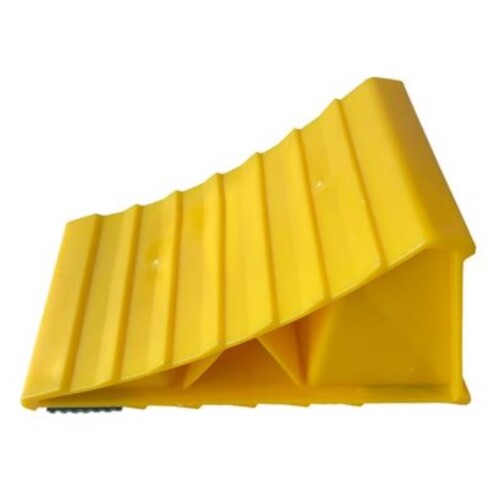 Yellow Plastic Wheel Chock