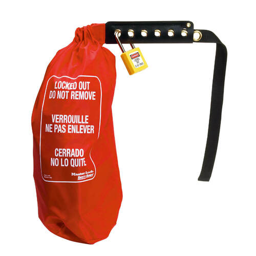 Master Lock Cinch Sack Lockout - Large, Nylon, 158 x 431mm