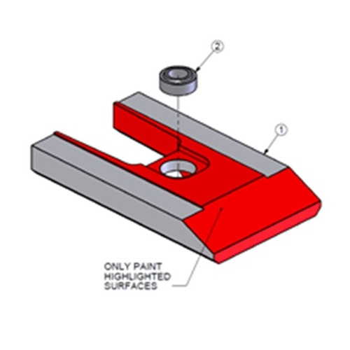 Wedge Assembly, C2, 213-270 C-C