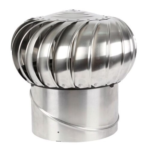 CSR Bradford WindMaster 300mm Natural Roof Vent - Mill Silver