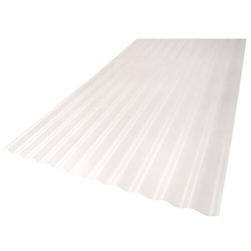 Suntuf 860 x 17mm x 6.0m Clear Standard Corrugated Polycarbonate Sheet