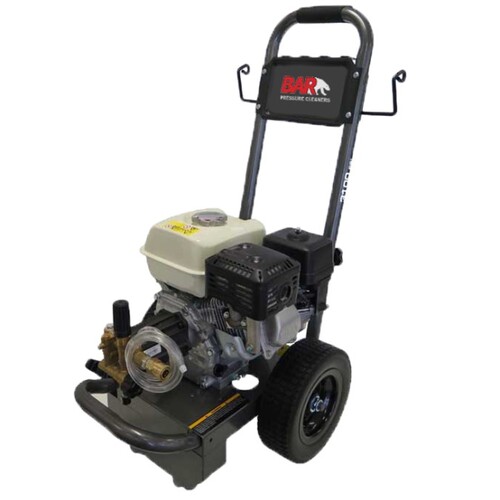 BAR 120 BAR3065A-HG 3000psi 6.5HP Honda GP200 Petrol Cold Water High Pressure Washer Cleaner