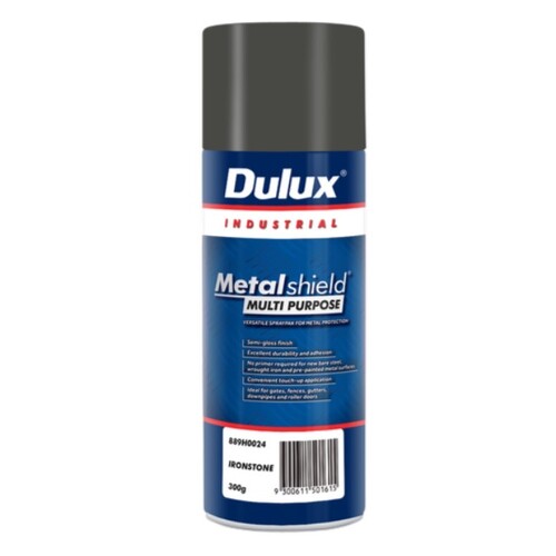 Dulux 300g Metalshield Multipurpose Spray Paint Ironstone