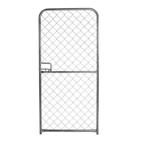 RapidMesh 32 x 853 x 1800mm Galvanised Chainlink Side Gate