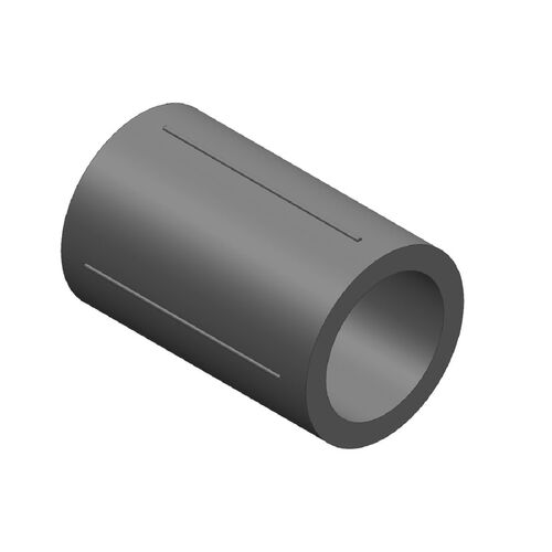 Sch 80 Pvc-U Plain Socket 25mm