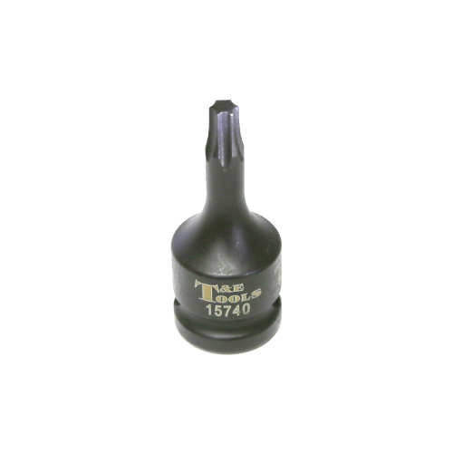 No.15740 - T40 1/2" Drive Torx-r Impact Sockets 60mm Length