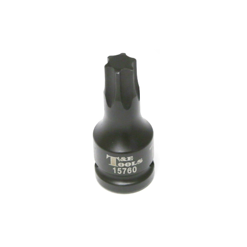 No.15760 - T60 1/2" Drive Torx-r Impact Sockets 60mm Length