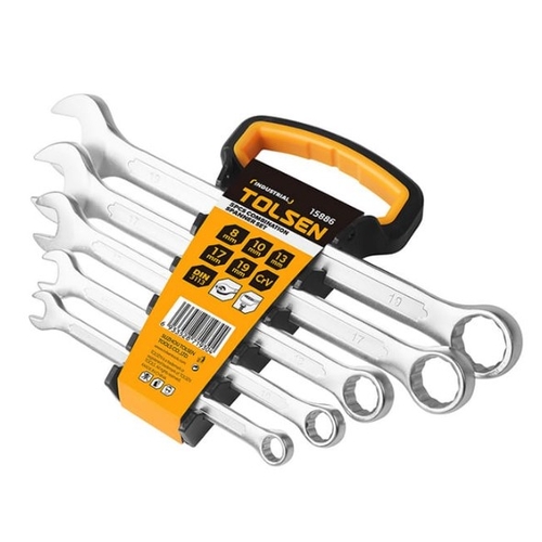 5 Pce Tolsen Combination Spanner Set