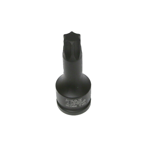 No.15890 - T90 3/4" Drive Torx-r Impact Sockets 105mm Length