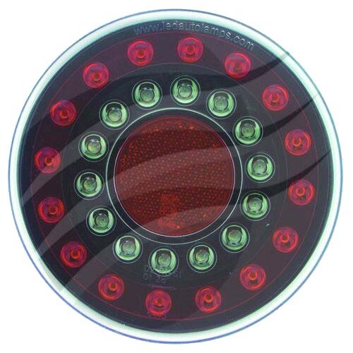 Led Round Stop/Tail/Indicator Lamp Maxilamp 12/24V Blister Pack