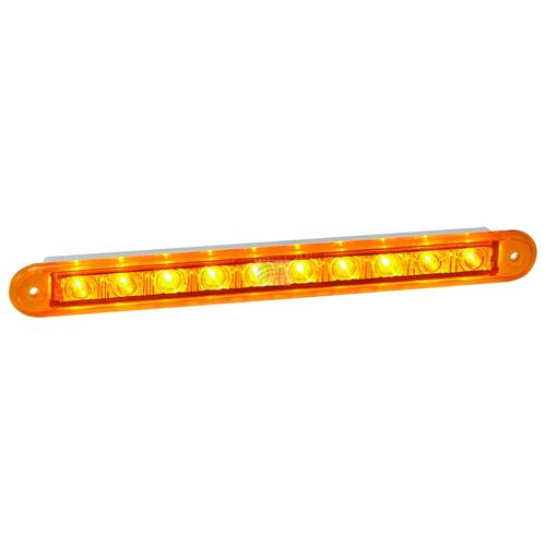 Led Rear Indicator Strip Lamp 12V Recessed Mount 235X22X16.5Mm