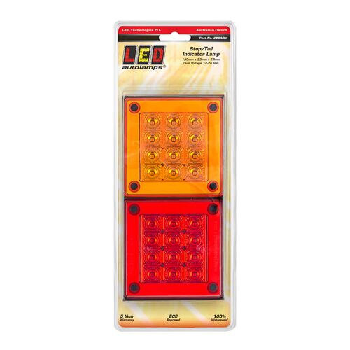 Mini Jumbo Led Stop/Tail/Indicator Lamp 12/24V Surface Mount 40Cm