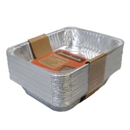 BBQ ACC Equipment Jumbuck Foil Trays 20PK