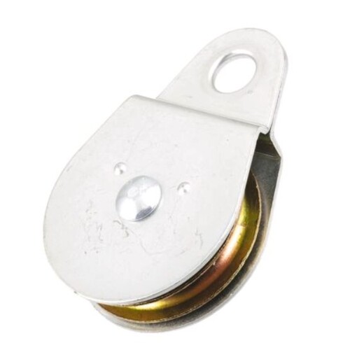 Zenith 75mm Zinc Plated Fixed Pulley