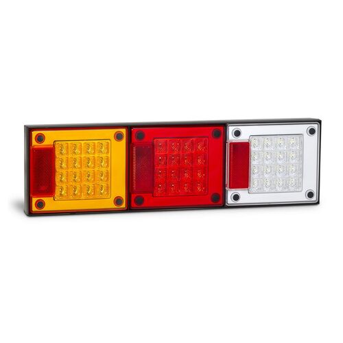 Led Medium Jumbo Stop/Tail/Indicator/Reverse Lamp 12/24V Single