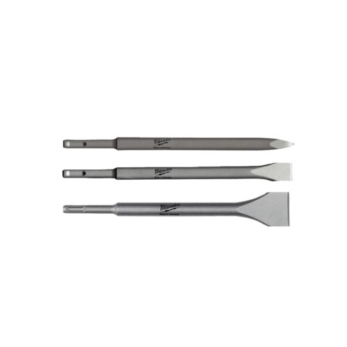 SDS Plus Chisel Set - 3 Piece  Milwaukee 4932430001