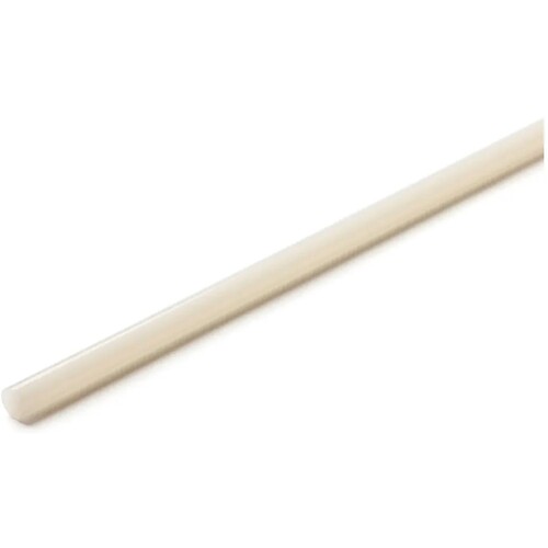 RS PRO White Nylon Rod, 1m x 12mm Diameter