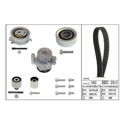 Water Pump & Timing Belt Kit