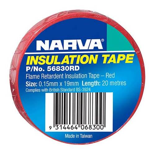 Red Adhesive PVC Insulation Tape