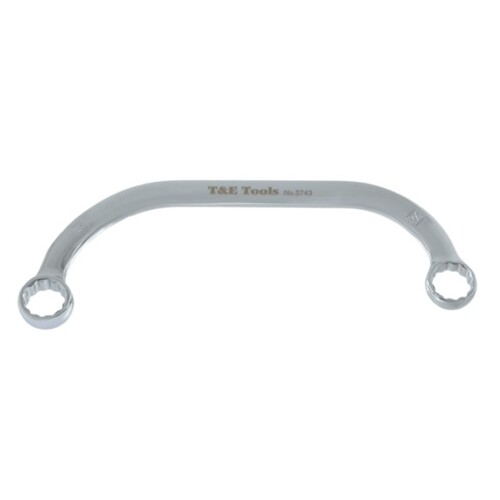 11/16 & 3/4 T&E Half Moon Ring Spanner