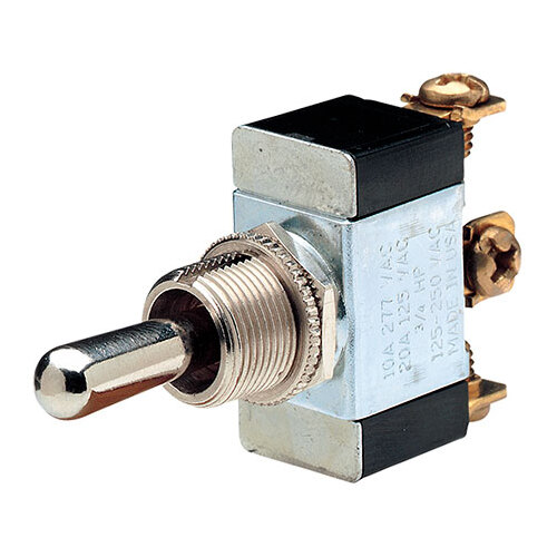 Narva Heavy Duty Toggle Switch On/Off/Momentary On SPDT (Contacts Rated 20A  12V) BL Pk 1