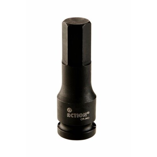 Impact Socket In-Hex 1" Drive 36mm 100mm Long