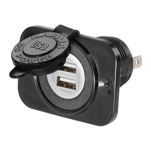 Narva Heavy Duty Dual USB Socket