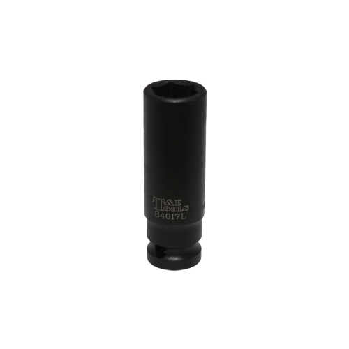 No.84017L - 17mm x 1/2" Deep 6 Point Impact Socket