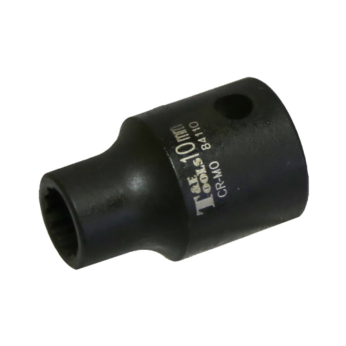 No.84110 - 10mm x 1/2" Standard 12 Point Impact Socket