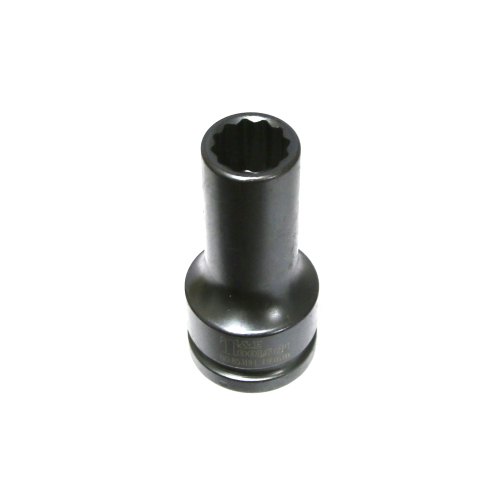 No.85319L - 19mm x 3/4" Drive 12 Point Deep Impact Socket