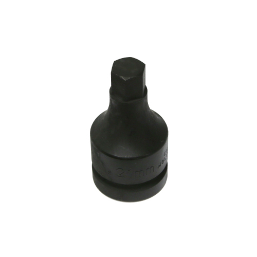 No.86921 - 21mm Metric In-Hex Impact Sockets 1" Drive x 100mm Length