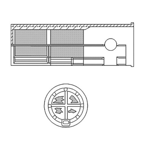 9P-7121: Fuel Tank Strainer