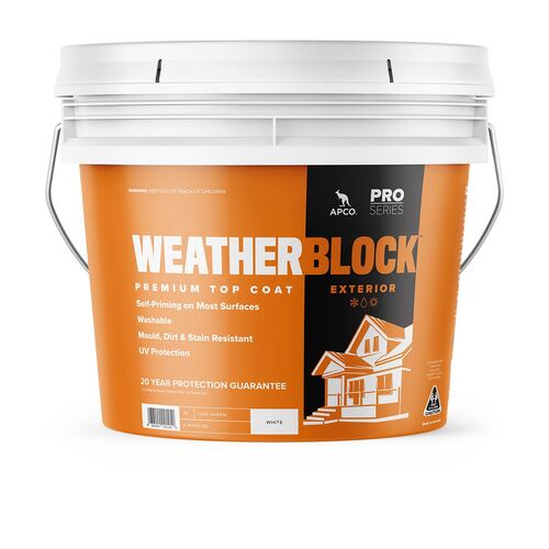 Weatherblock Acr Exterior Gloss Bingo Orange 15L