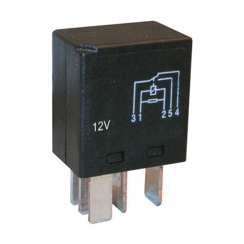 OEX Micro Relay 12V Change Over 25/10A - Resistor Protected