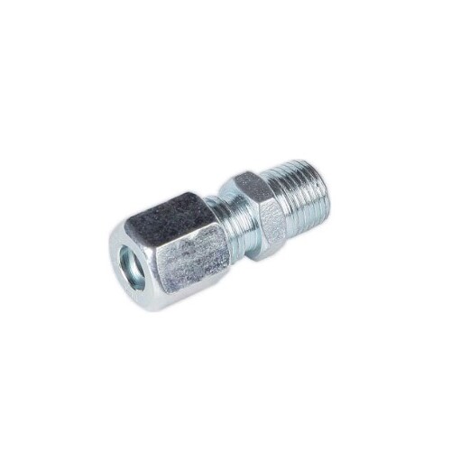 Straight M10 X 6Mm Tube Compression Fitting