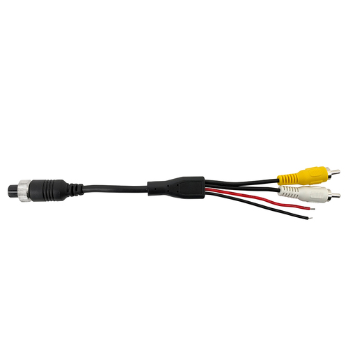 Axis 4 Pin Fem To 2 Rca Male