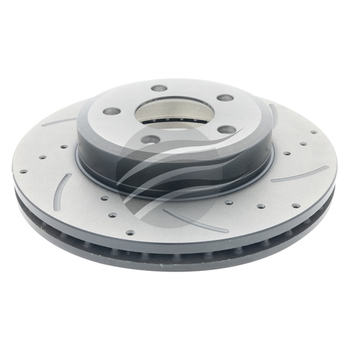 Bremtec Stotted Disc Rotor Pair