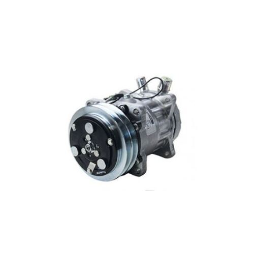 Compressor Sanden 4664 Suits Kenworth Mack Peterbuilt SD7H15HD 12V 2A 132mm VOR Ear Mount JD Head