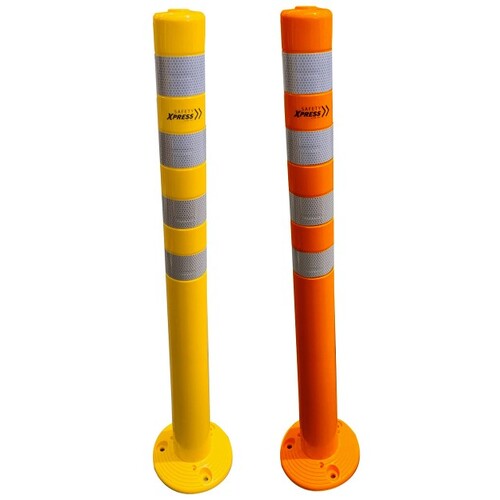 Bollard Super Flexible - 75Mm X 1000Mm - Yellow