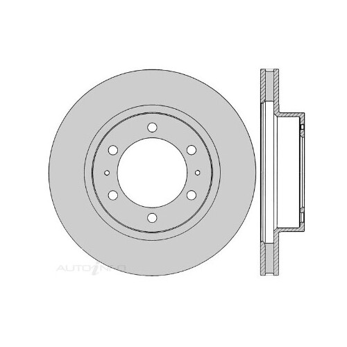 Disc Rotors Hilux with VSC 319MM