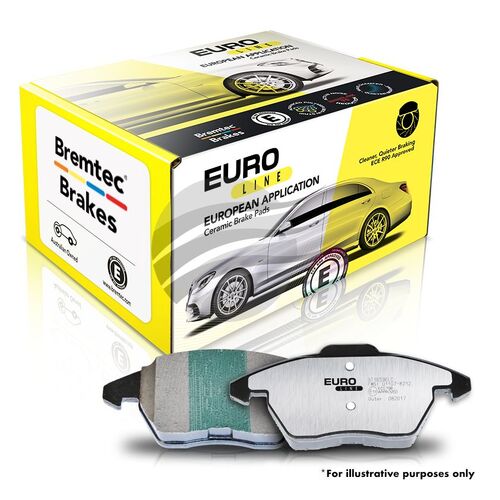 Euro-Line Brake Pads Front Set Audi Skoda Volkswagen