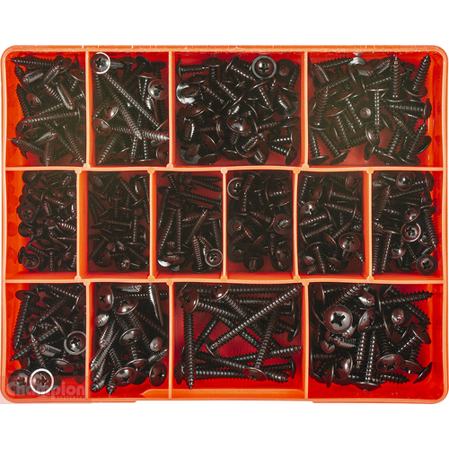 Champion CA1720 Mushroom Head Self Tapping Screw Assortment Kit