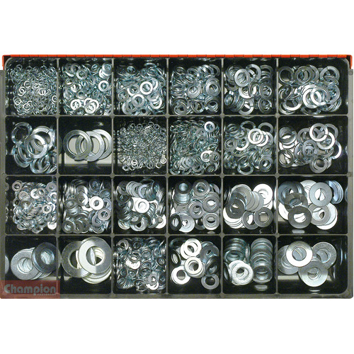 Champion CA2050 Flat/Spring Washer Assortment Kit