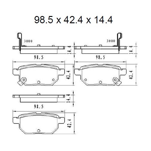 Rear Brake Pads