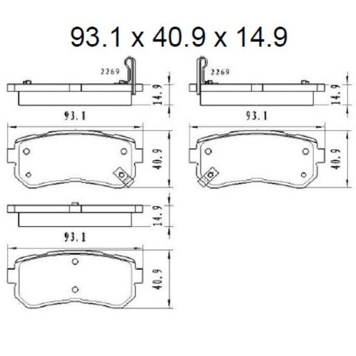 Ceramic Brake Pads