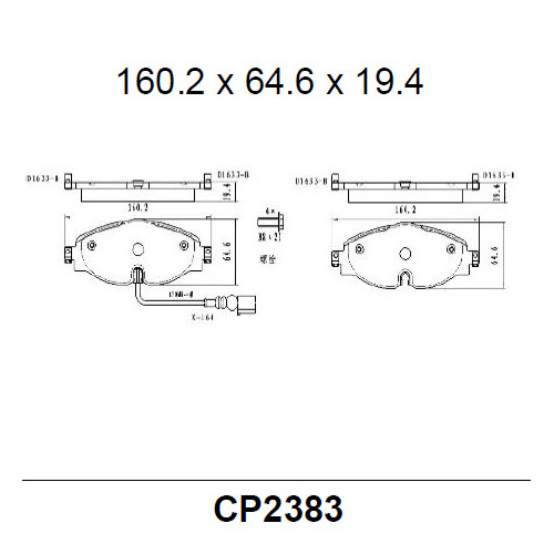 Brake Pads Ceramic