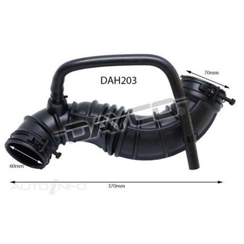 Dayco Air Intake Hose - Hyundai Remove 1 Add