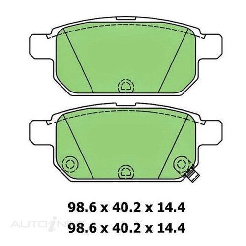 Protex Ultra Brake Pads Rear